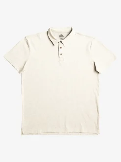 Flash Sale Quiksilver Sunset Cruise Short Sleeve Polo Shirt Light Grey Heather