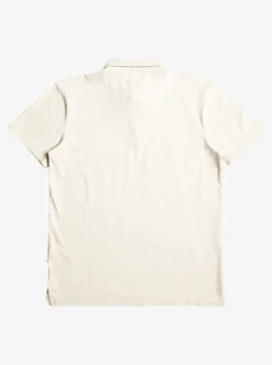 Flash Sale Quiksilver Sunset Cruise Short Sleeve Polo Shirt Light Grey Heather