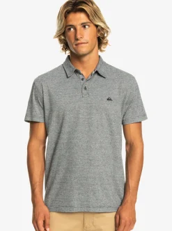 Best Sale Quiksilver Sunset Cruise Short Sleeve Polo Shirt Black