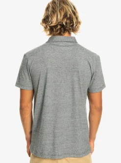 Best Sale Quiksilver Sunset Cruise Short Sleeve Polo Shirt Black