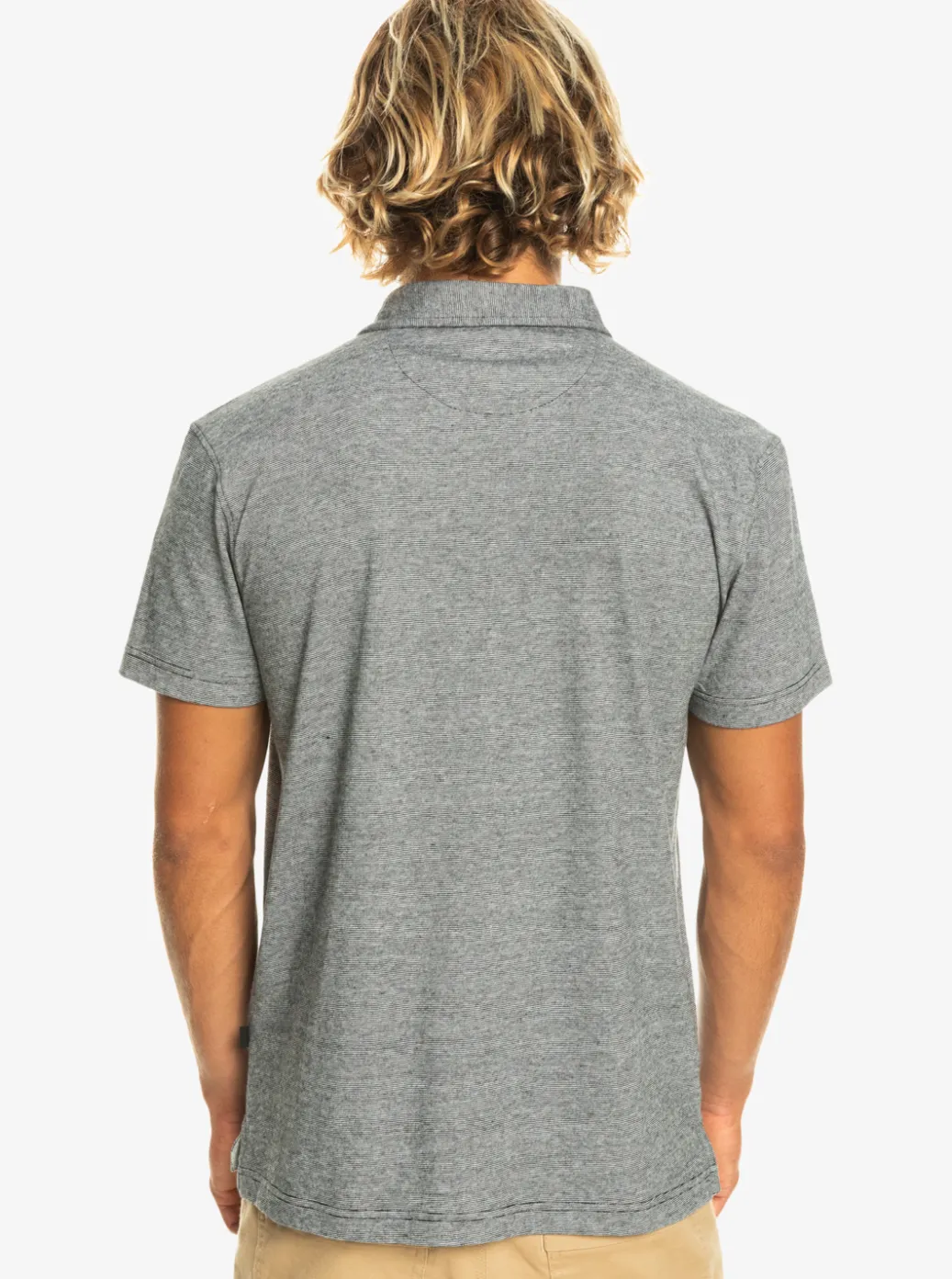 Best Sale Quiksilver Sunset Cruise Short Sleeve Polo Shirt Black