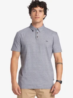 Discount Quiksilver Sunset Cruise Short Sleeve Polo Shirt Parisian Night