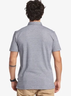 Discount Quiksilver Sunset Cruise Short Sleeve Polo Shirt Parisian Night