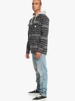 Online Quiksilver Super Swell Zip-Up Hoodie Tarmac Playa Mesa