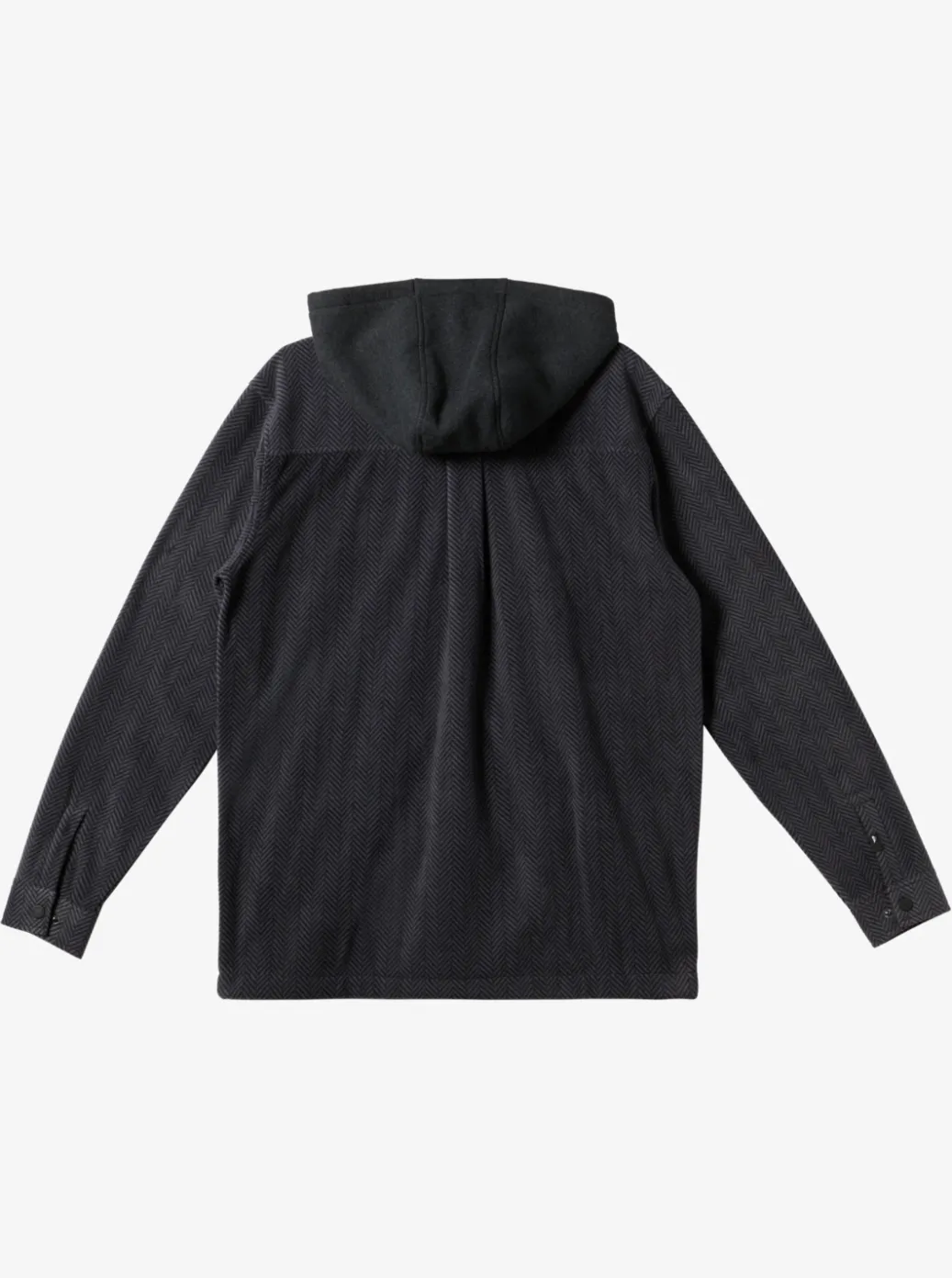 Shop Quiksilver Super Swell Zip-Up Hoodie Black Super Swell