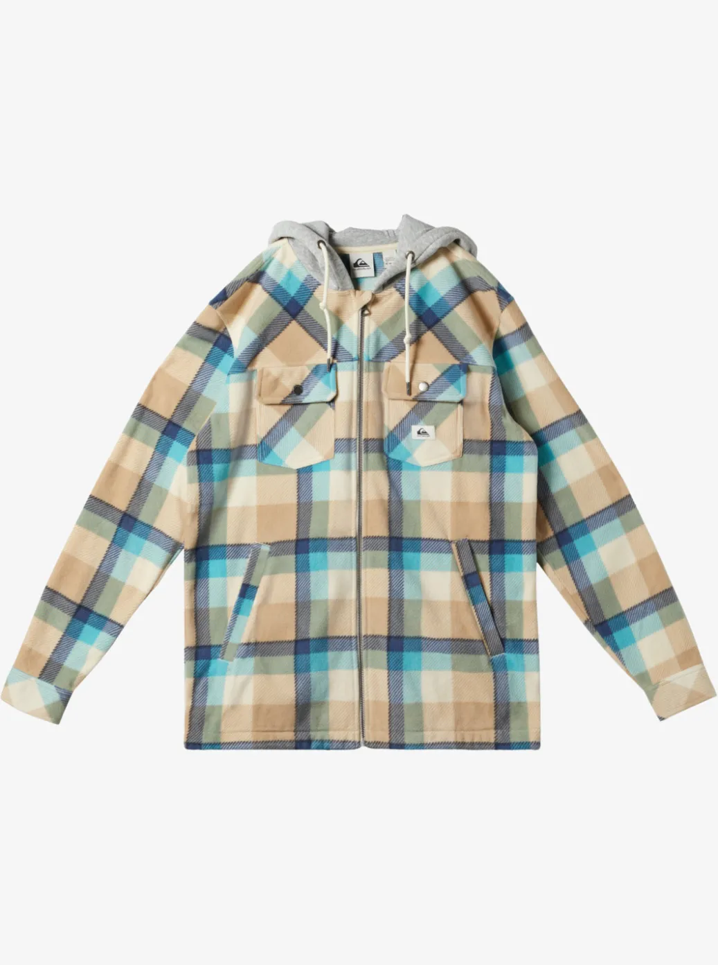 Store Quiksilver Super Swell Zip-Up Hoodie Birch Super Swell
