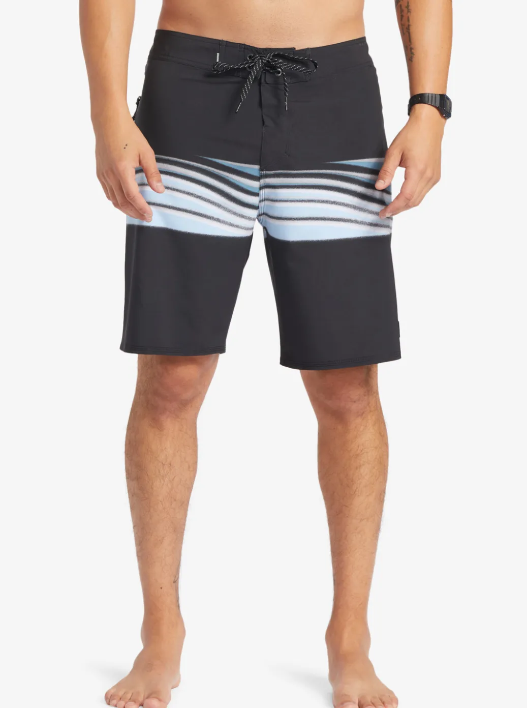 Best Quiksilver Surfsilk Air Brush 19" Boardshorts Black