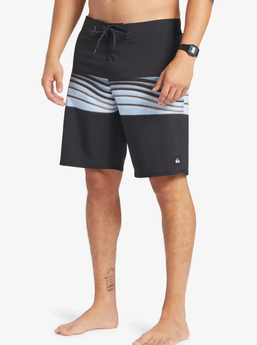 Best Quiksilver Surfsilk Air Brush 19" Boardshorts Black