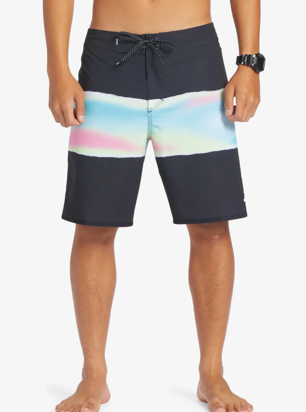 Sale Quiksilver Surfsilk Air Brush 19" Boardshorts Black