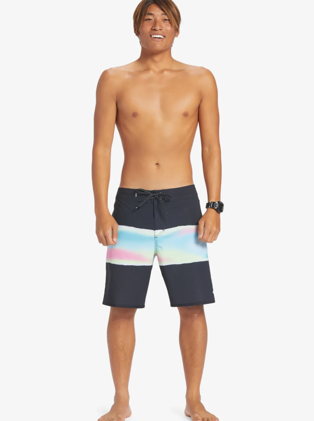 Sale Quiksilver Surfsilk Air Brush 19" Boardshorts Black
