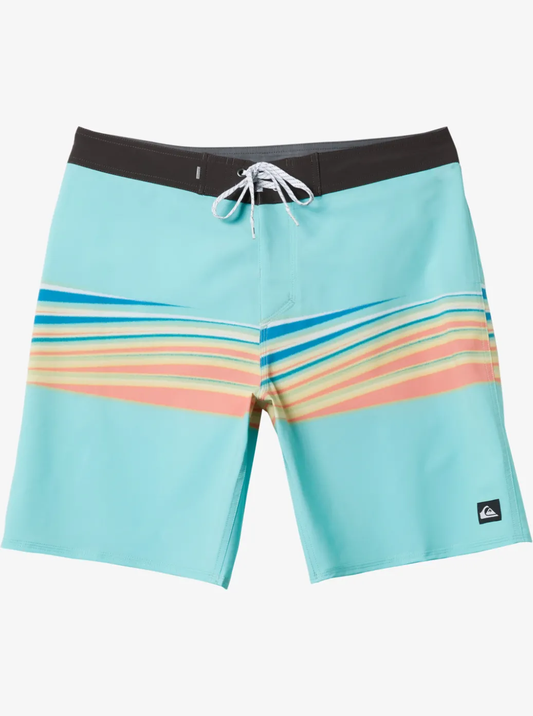 Cheap Quiksilver Surfsilk Air Brush 19" Boardshorts Blue Radiance