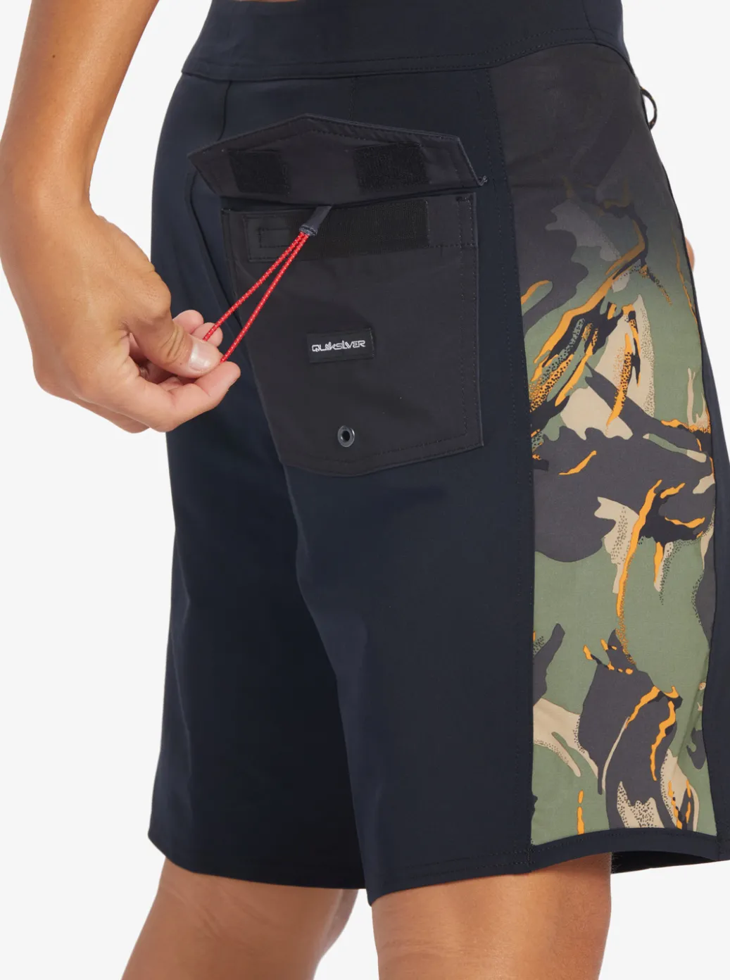 Cheap Quiksilver Surfsilk Arch 18" Boardshorts Four Leaf Clover