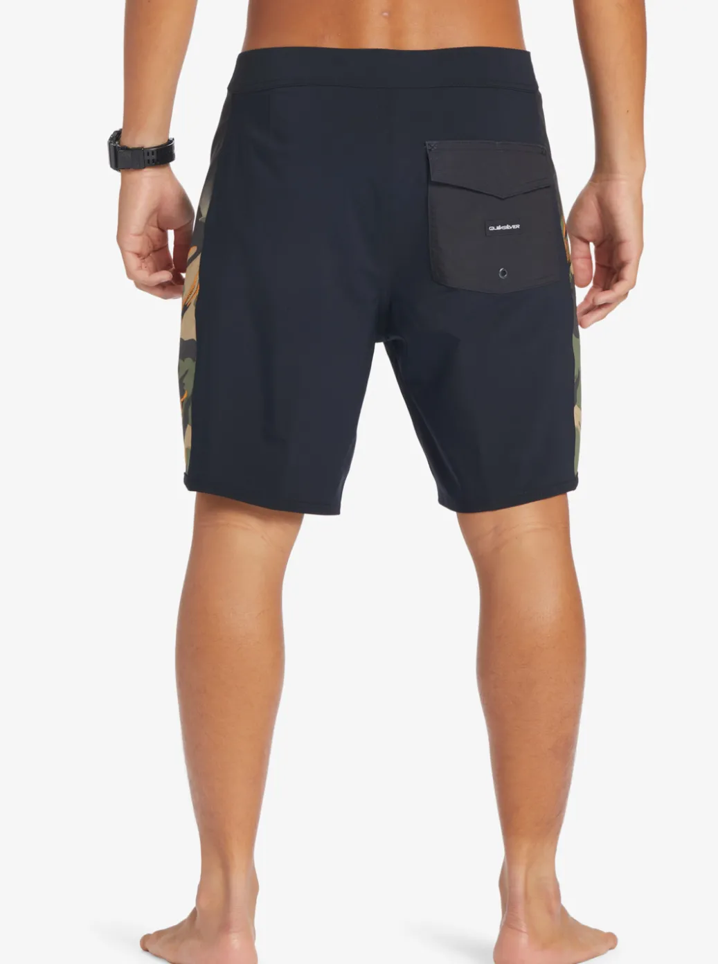 Cheap Quiksilver Surfsilk Arch 18" Boardshorts Four Leaf Clover