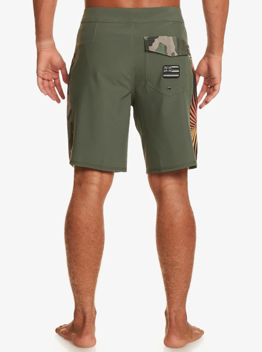 Sale Quiksilver Surfsilk Arch Hawaii 19" Boardshorts Thyme