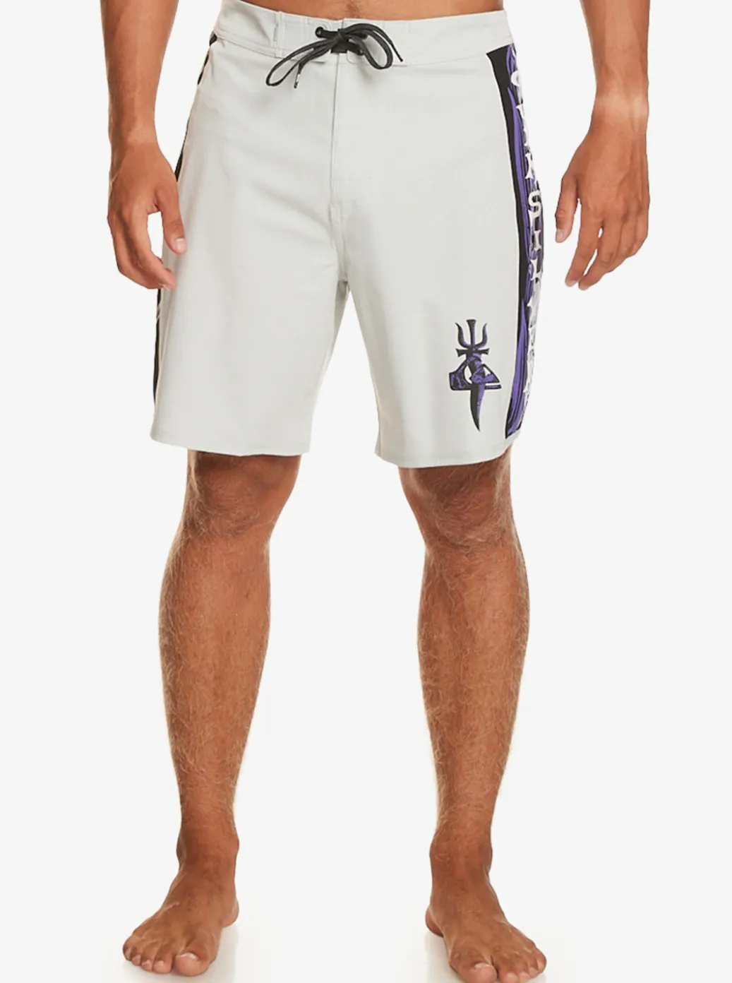 Online Quiksilver Surfsilk Arch Surfers Of Fortune 18" Boardshorts Grey Violet