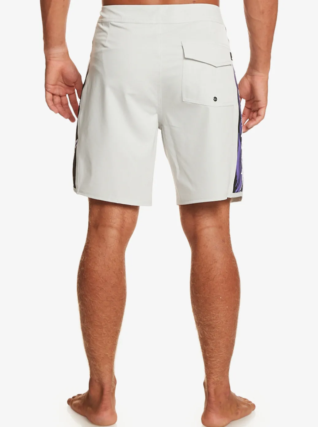 Online Quiksilver Surfsilk Arch Surfers Of Fortune 18" Boardshorts Grey Violet