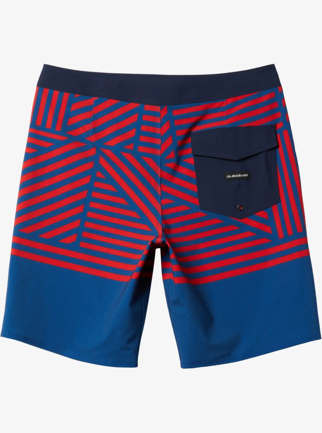 Discount Quiksilver Surfsilk Hawaii Flag 20 20" Boardshorts Estate Blue