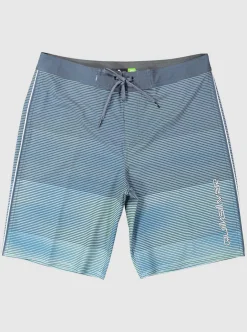 Shop Quiksilver Surfsilk Massive 20" Boardshorts Azure Blue