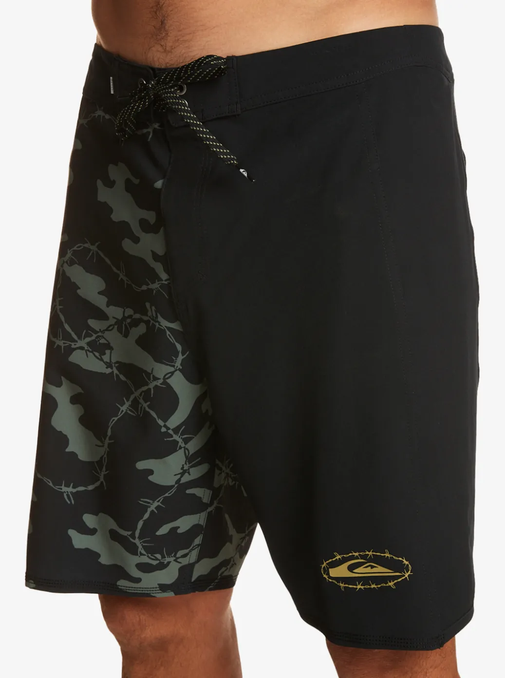 Cheap Quiksilver Surfsilk Mikey Arch 19" Boardshorts Black