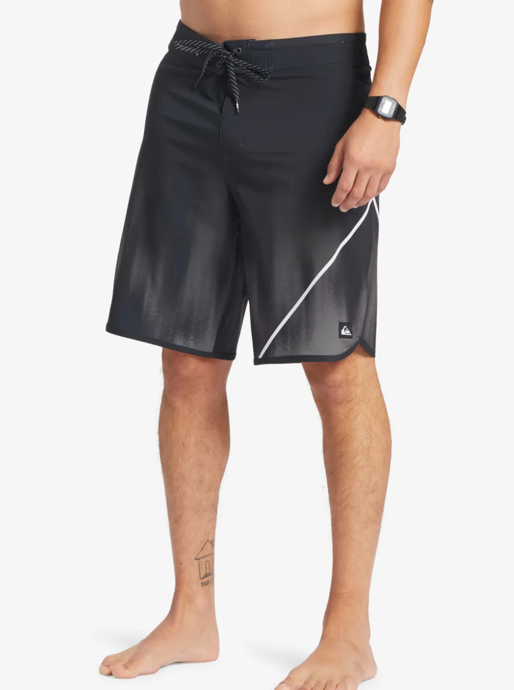 Shop Quiksilver Surfsilk New Wave 20" Boardshorts Black
