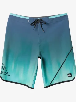 Hot Quiksilver Surfsilk New Wave 20" Boardshorts Blue Radiance