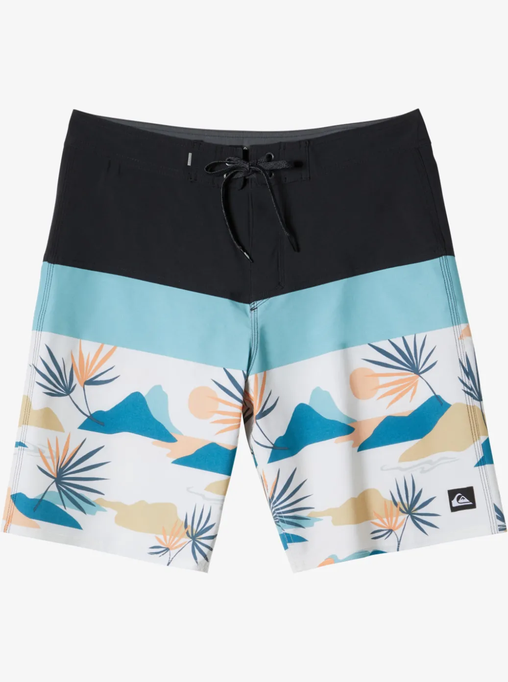 Best Quiksilver Surfsilk Panel 20" Boardshorts Iron Gate
