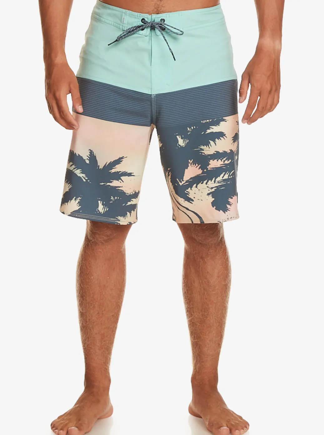 Discount Quiksilver Surfsilk Panel 20" Boardshorts Pastel Turquoise