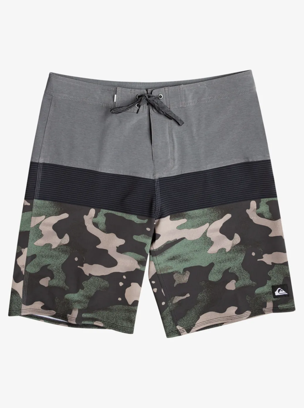 Shop Quiksilver Surfsilk Panel 20" Boardshorts Iron Gate