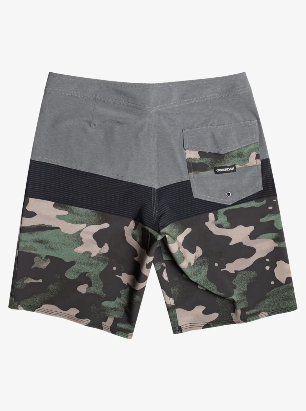 Shop Quiksilver Surfsilk Panel 20" Boardshorts Iron Gate