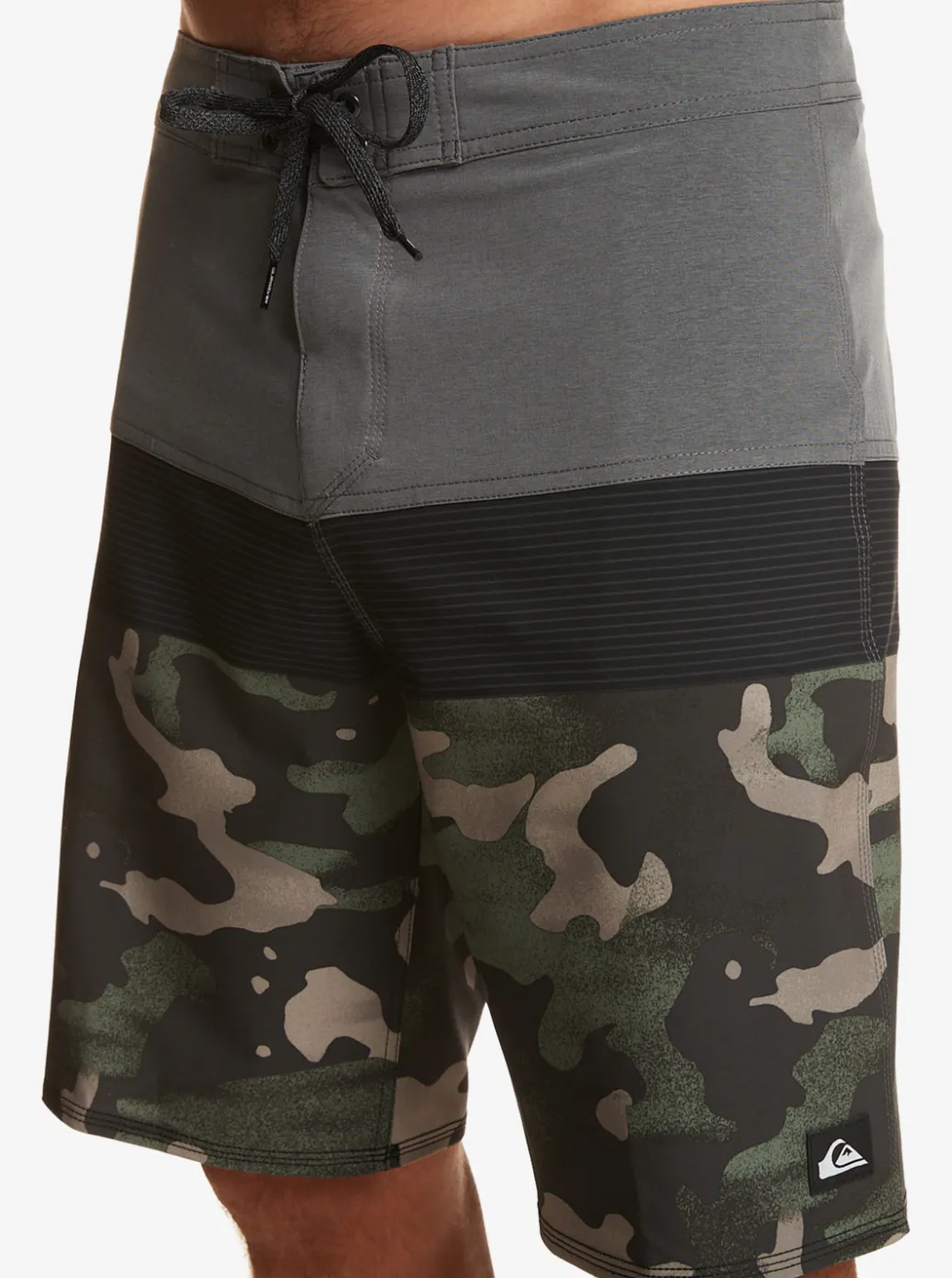 Shop Quiksilver Surfsilk Panel 20" Boardshorts Iron Gate