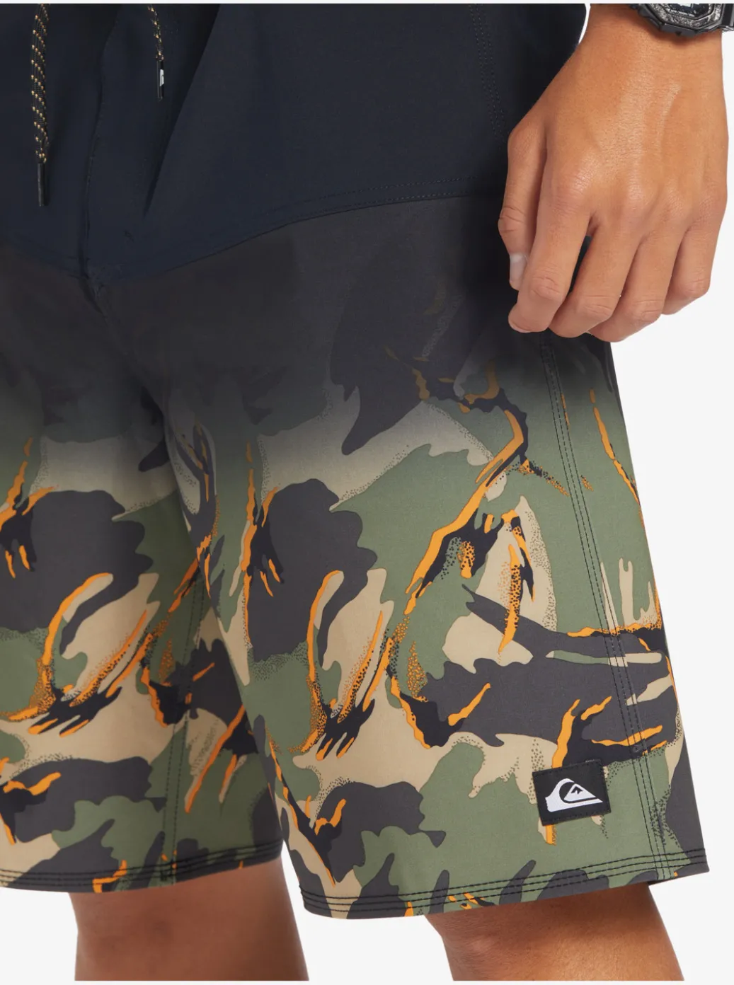 New Quiksilver Surfsilk Panel 20" Boardshorts Black