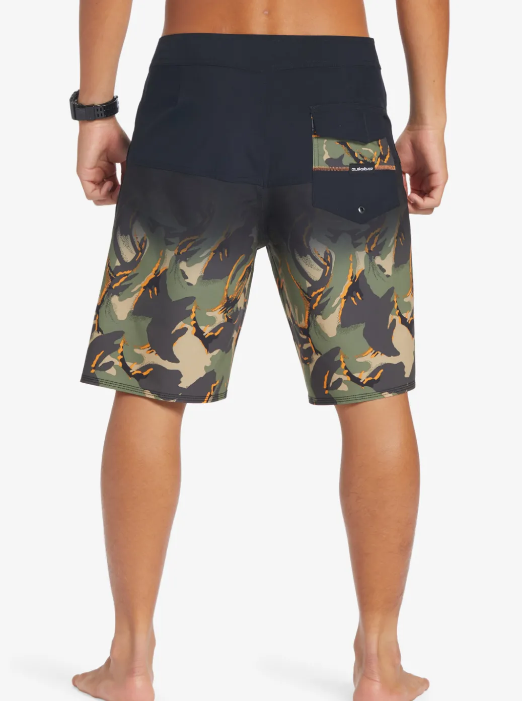 New Quiksilver Surfsilk Panel 20" Boardshorts Black