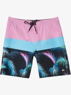 Sale Quiksilver Surfsilk Panel 20" Boardshorts Moonlite Mauve
