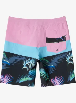 Sale Quiksilver Surfsilk Panel 20" Boardshorts Moonlite Mauve
