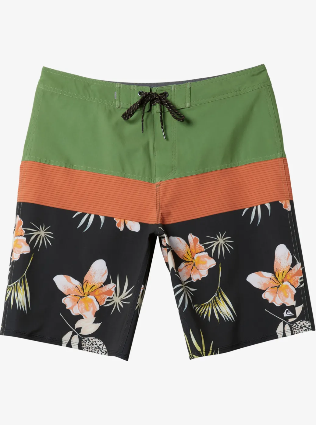 Flash Sale Quiksilver Surfsilk Panel 20" Boardshorts Black
