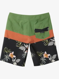 Flash Sale Quiksilver Surfsilk Panel 20" Boardshorts Black