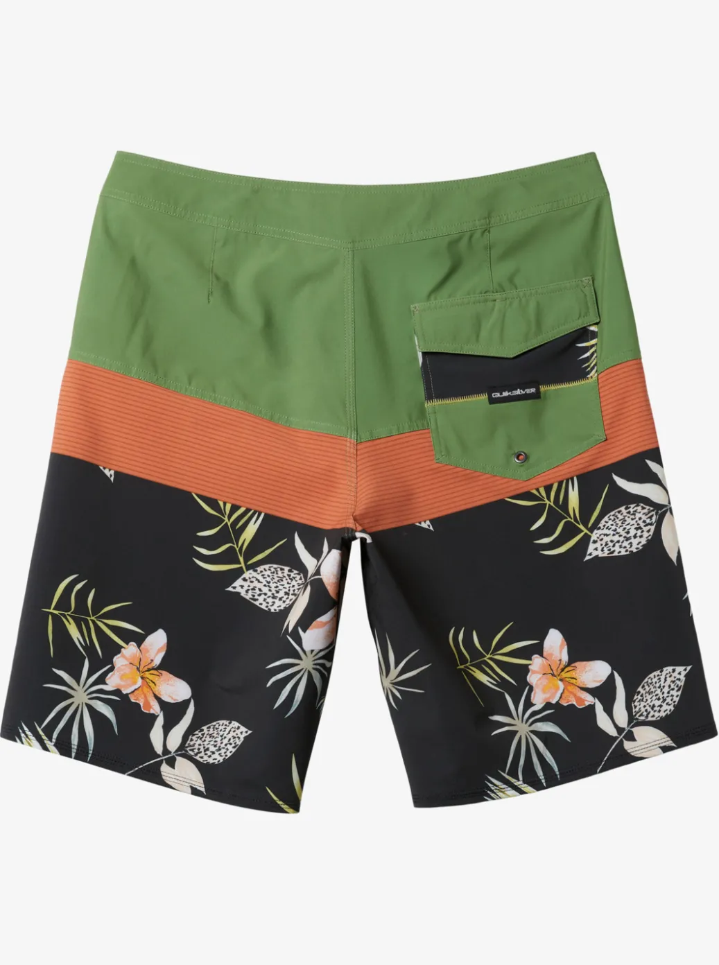 Flash Sale Quiksilver Surfsilk Panel 20" Boardshorts Black
