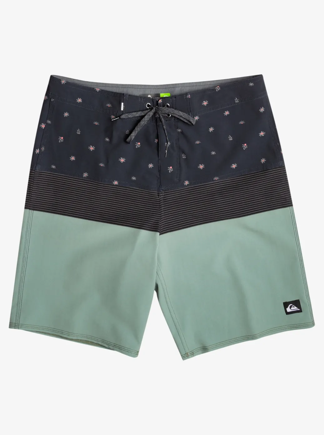 Clearance Quiksilver Surfsilk Panel 20" Boardshorts Laurel Wreath