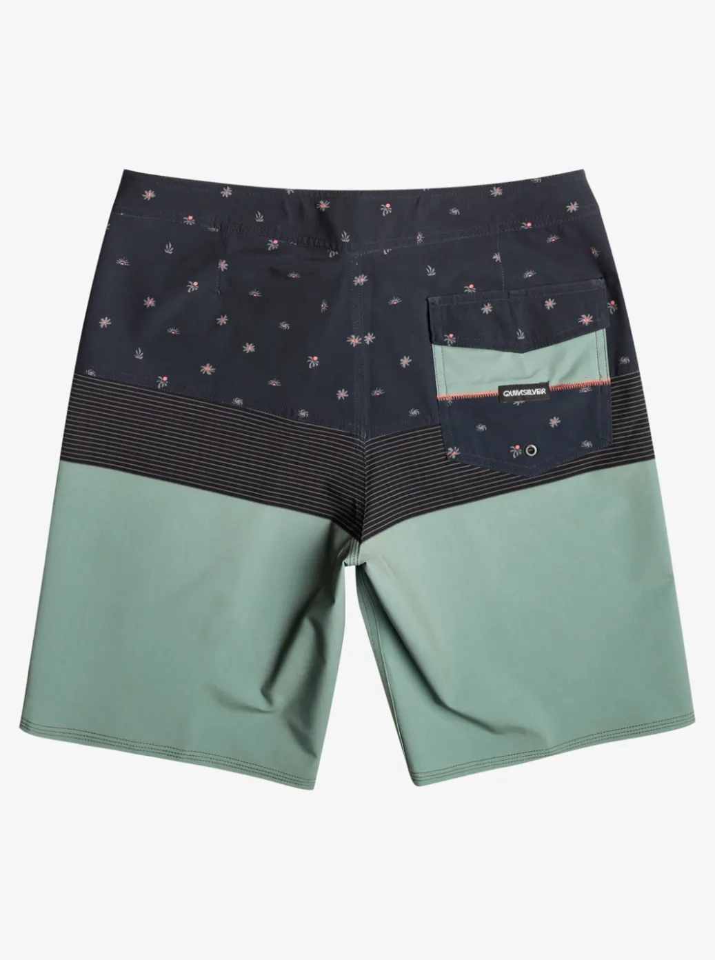 Clearance Quiksilver Surfsilk Panel 20" Boardshorts Laurel Wreath