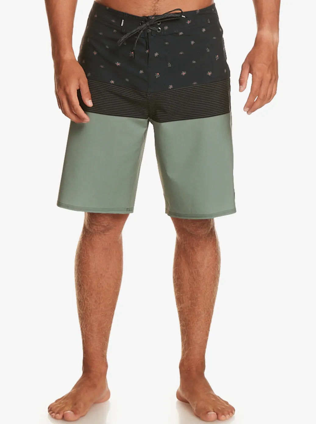Clearance Quiksilver Surfsilk Panel 20" Boardshorts Laurel Wreath