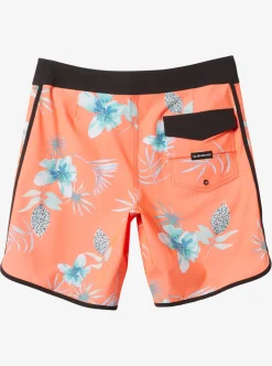 Best Sale Quiksilver Surfsilk Scallop 19" Boardshorts Fiery Coral