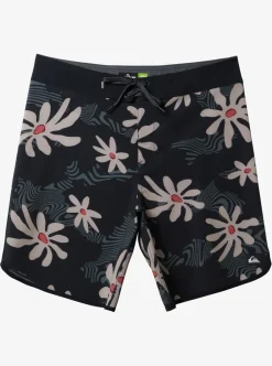 Cheap Quiksilver Surfsilk Scallop 19" Boardshorts Black