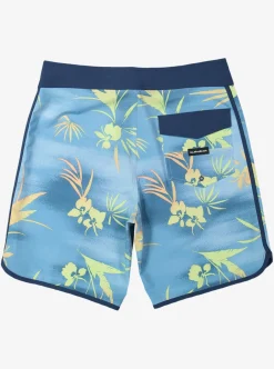 Best Quiksilver Surfsilk Scallop 19" Boardshorts Azure Blue