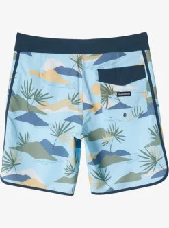 Store Quiksilver Surfsilk Scallop 19" Boardshorts Sky Blue