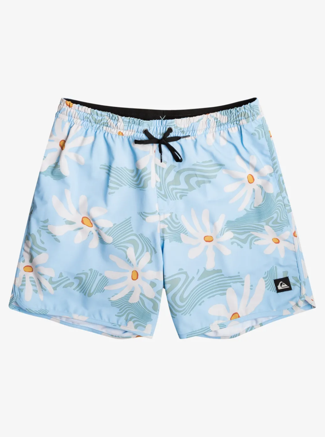 Best Sale Quiksilver Surfsilk Scallop Volley 17" Volleys Clear Sky