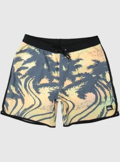 Fashion Quiksilver Surfsilk Scallop Volley 17" Volleys Black