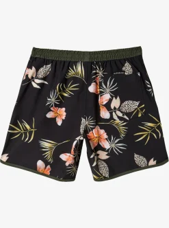 Sale Quiksilver Surfsilk Scallop Volley 17" Volleys Black