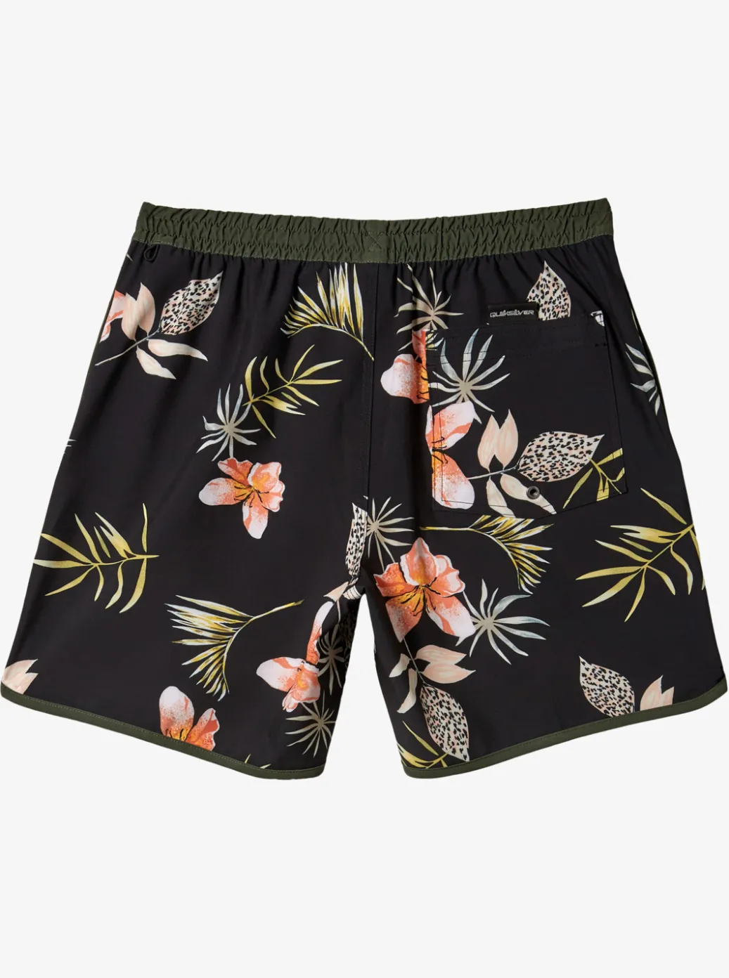 Sale Quiksilver Surfsilk Scallop Volley 17" Volleys Black