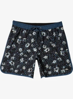 Online Quiksilver Surfsilk Scallop Volley 17" Volleys Midnight Navy