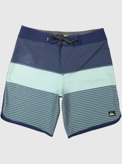 Shop Quiksilver Surfsilk Tijuana 19" Boardshorts Naval Accademy